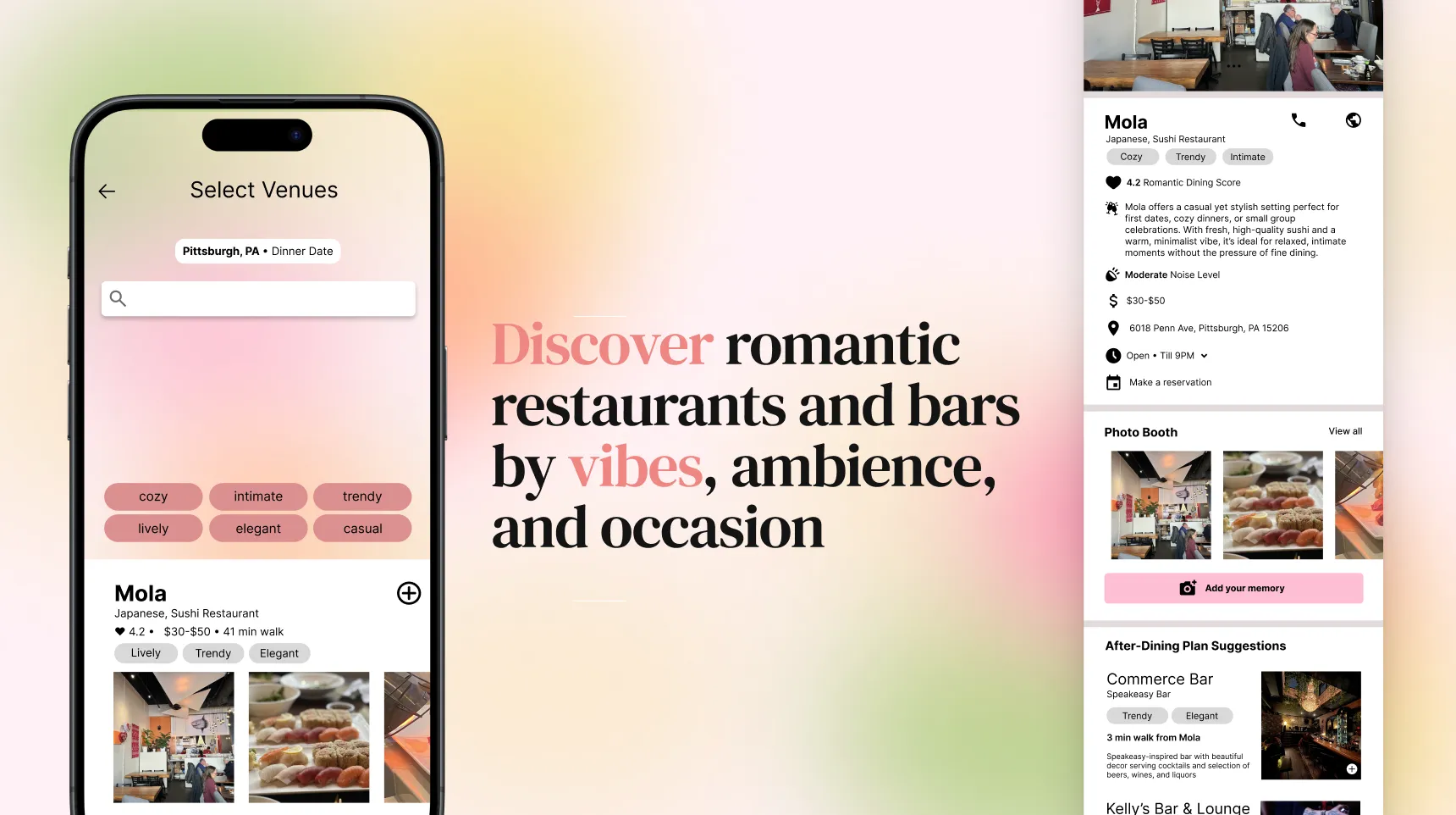 Romantic Dinings Discovery Experience
